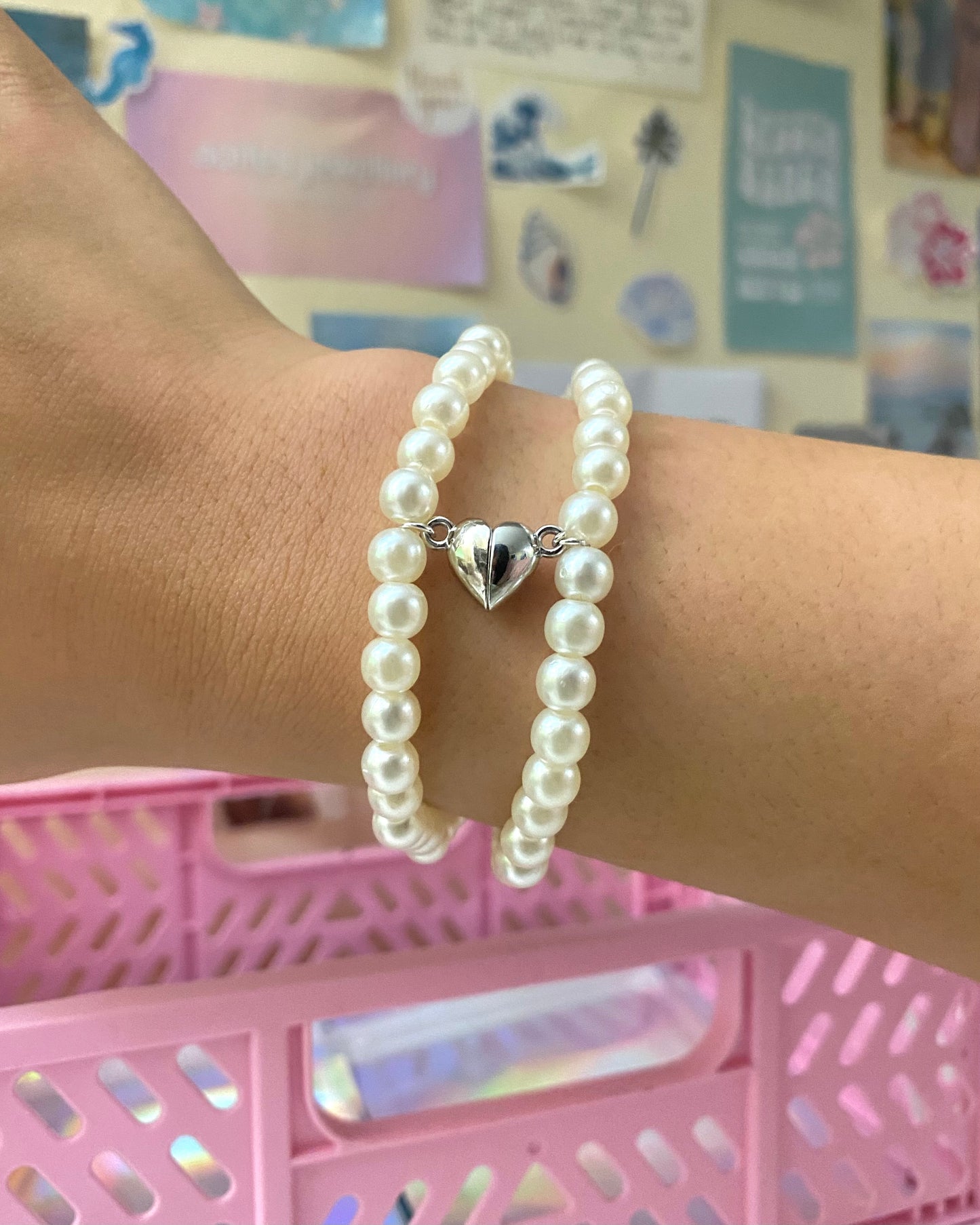 Silver Heart Stack