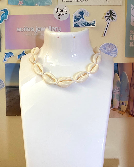 Cowrie Shell Choker