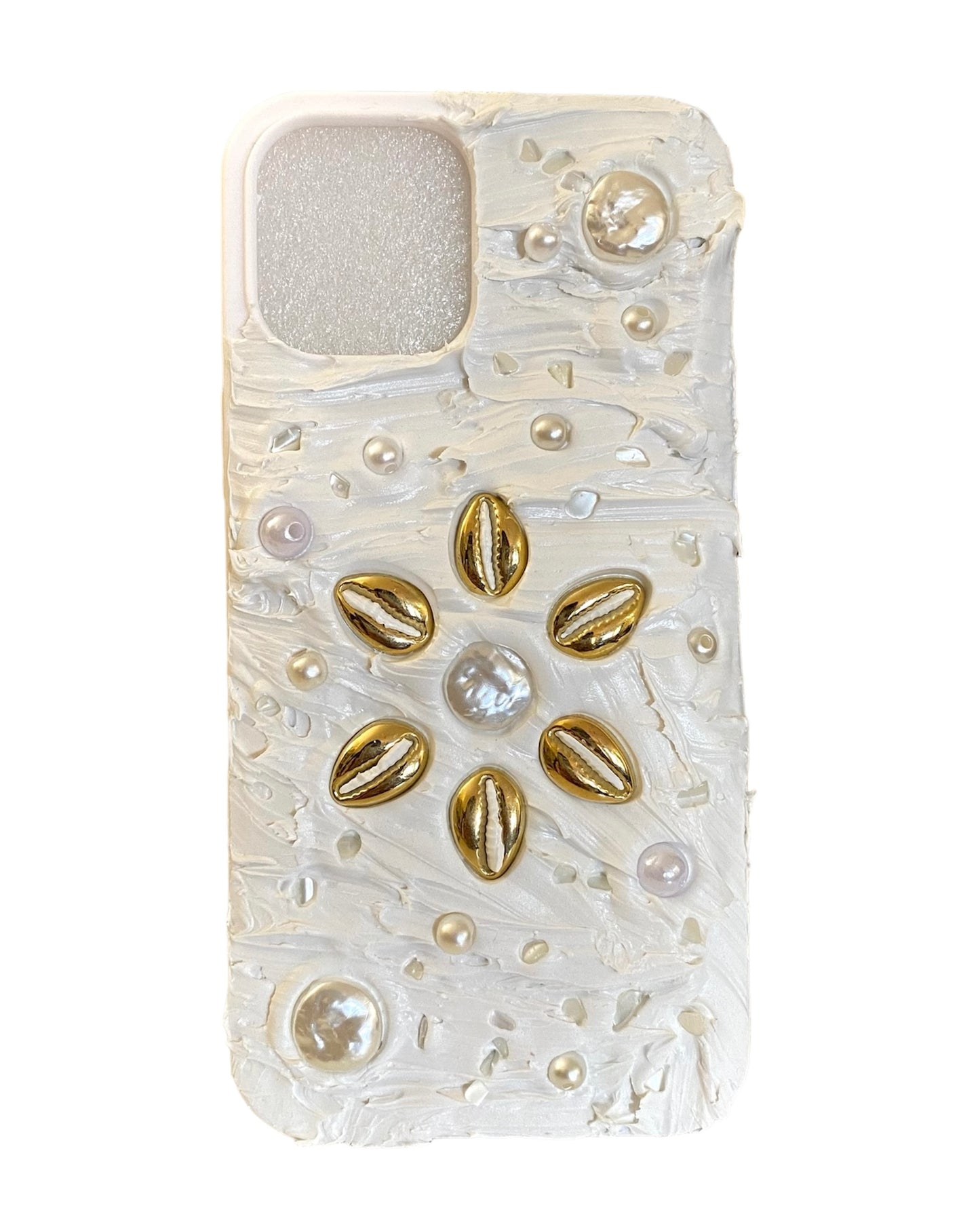 Hibiscus Pearls Phone Case